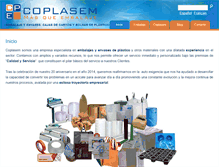Tablet Screenshot of coplasem.es